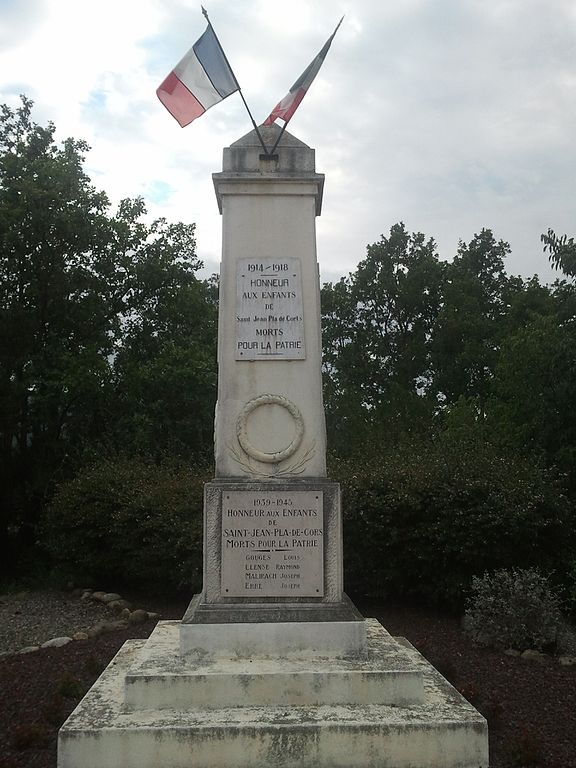 War Memorial Saint-Jean-Pla-de-Corts