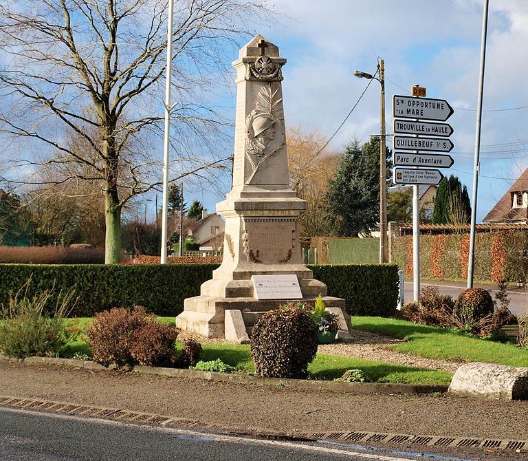 Oorlogsmonument Bourneville