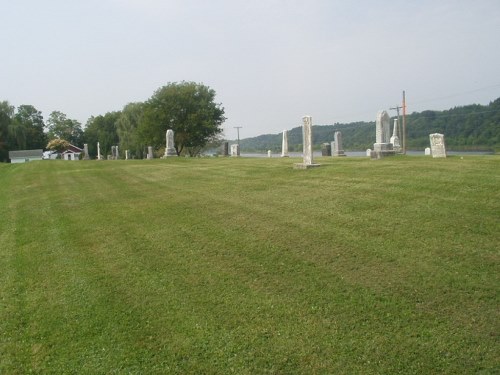 Oorlogsgraf van het Gemenebest River Bank Roman Catholic Cemetery