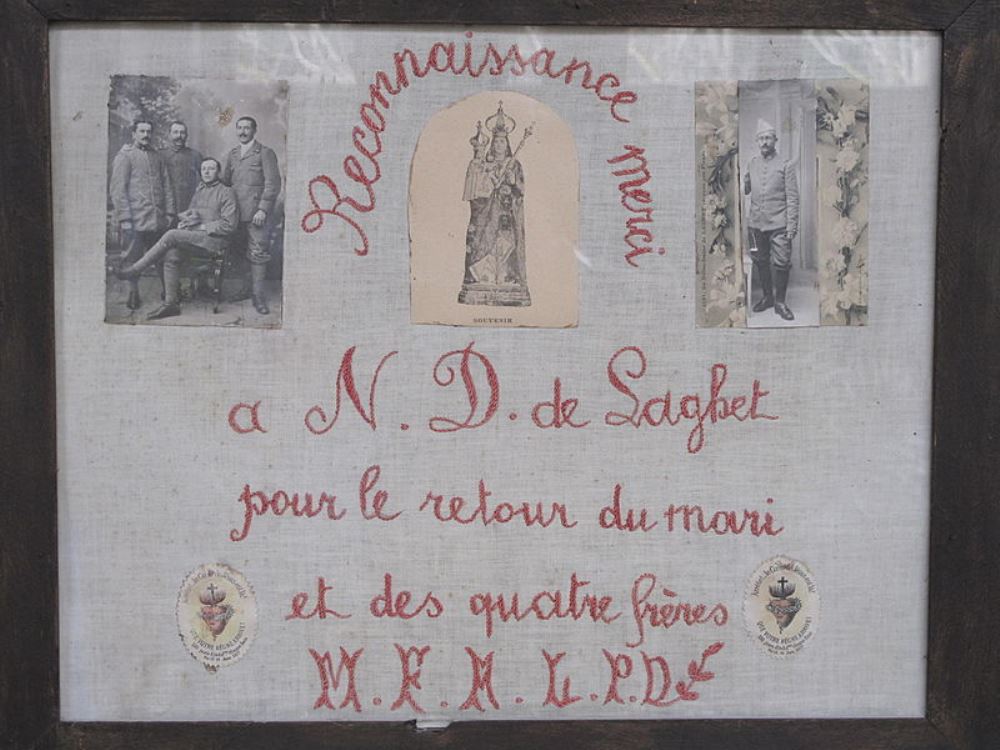 Oorlogsmonument glise Notre-Dame-de-Laghet