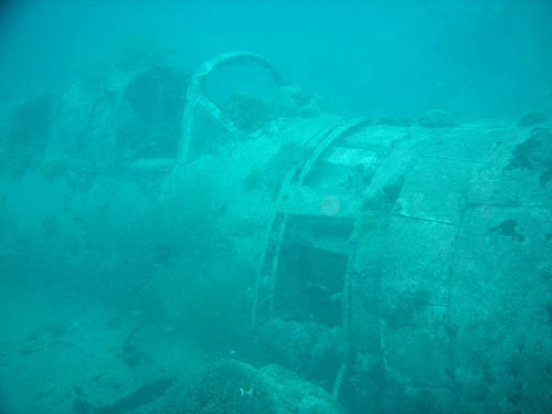 Wreckage Aichi E13A1 Seaplane Kavieng