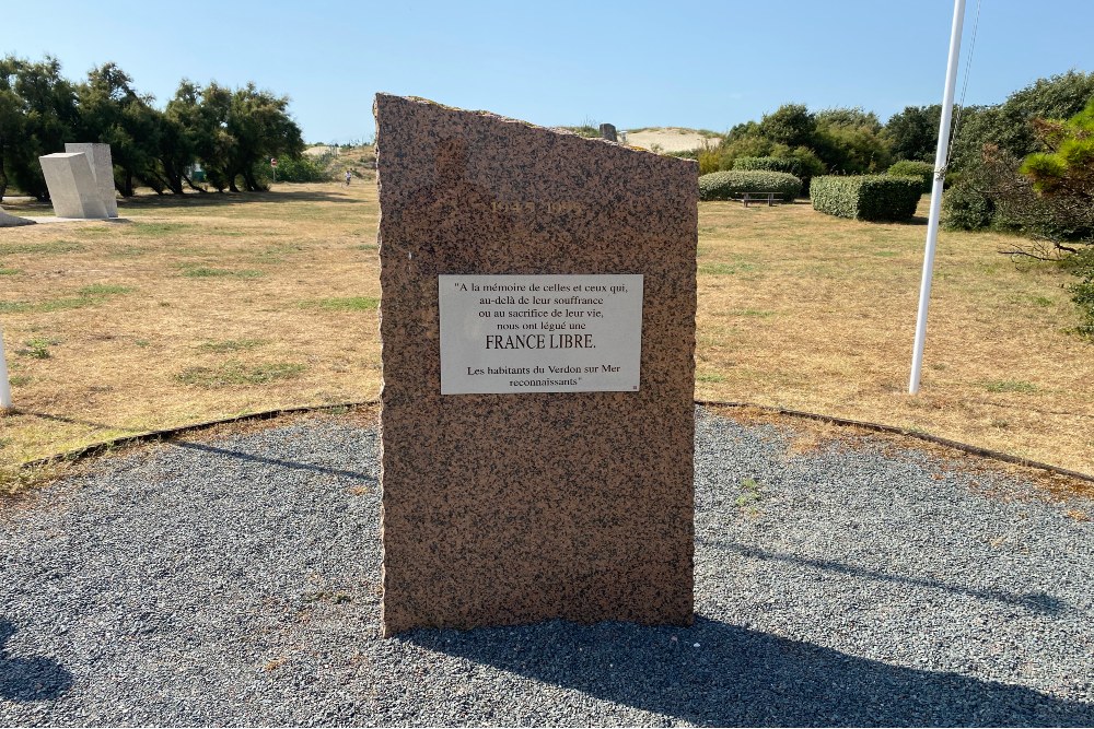 French war memorial Le Verdon-sur-Mer