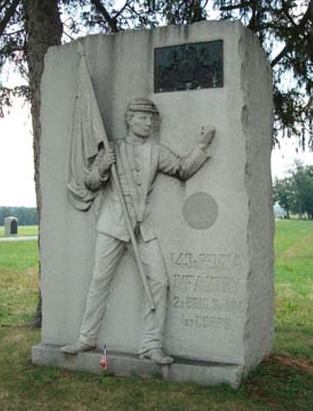 143rd Pennsylvania Volunteer Infantry Monument