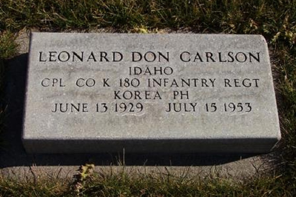 American War Grave Carey Cemetery