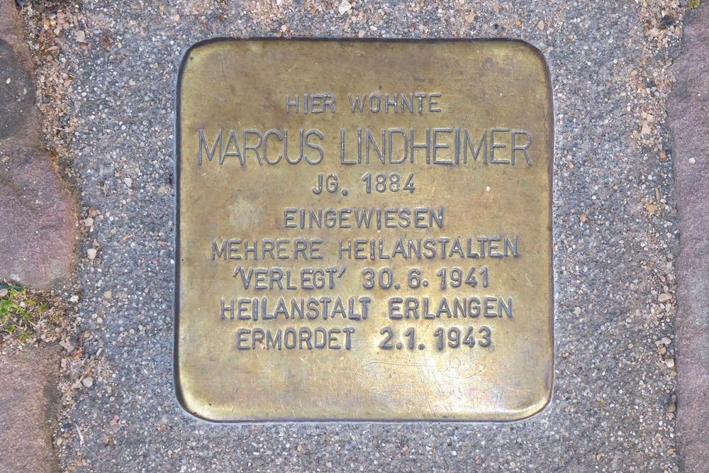 Stolperstein  Hauptstrasse 187 #1