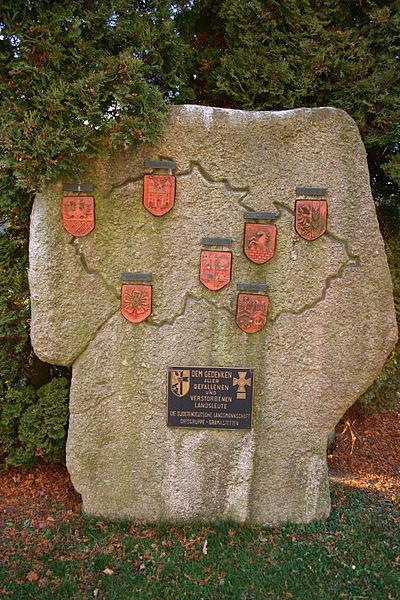 War Memorial Sudetendeutsche Landsmannschaft