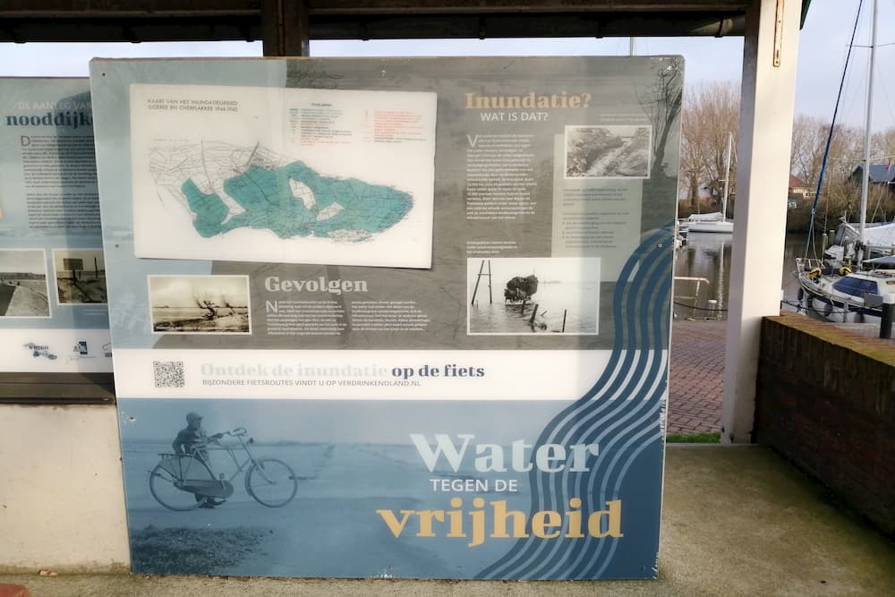 Information Board Flooding Stad aan 't Haringvliet #2