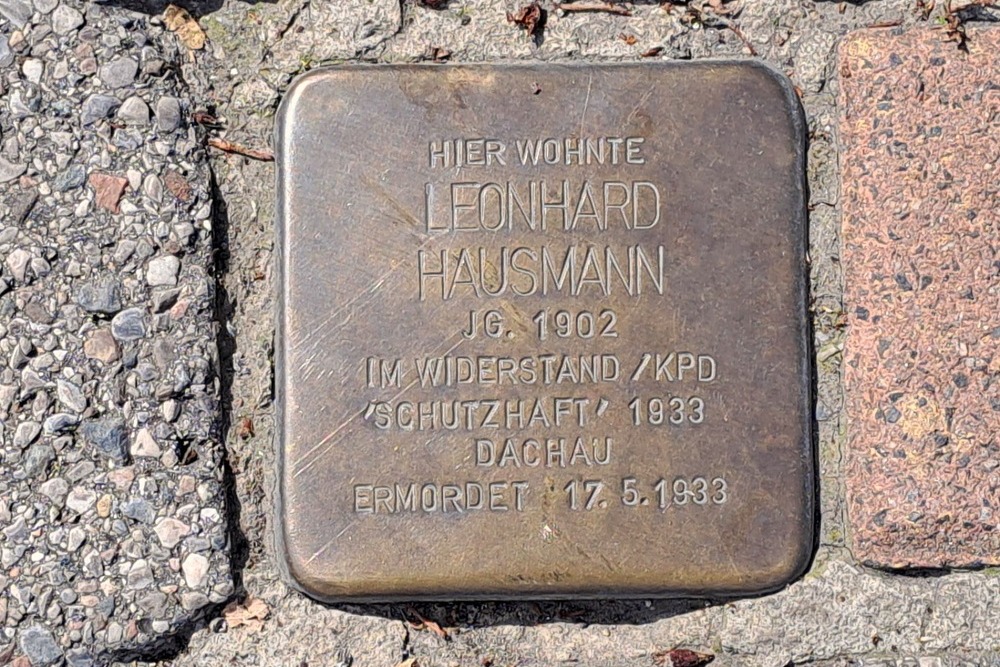 Stolperstein Ulmer Straße 52 #1