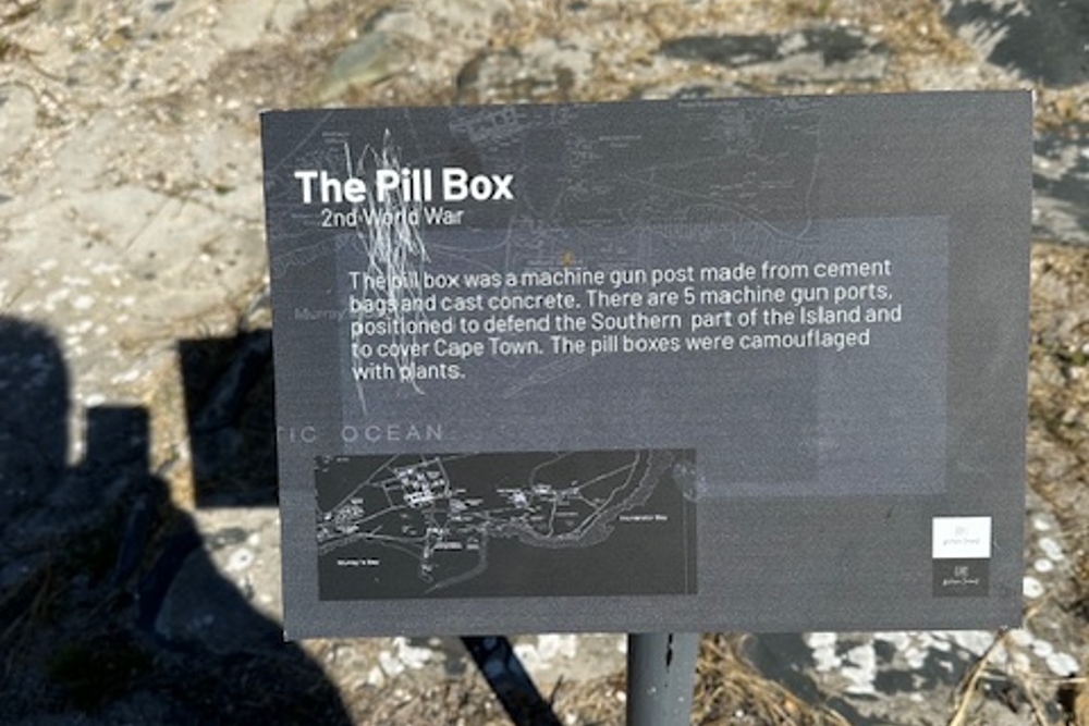 Pill Box Robben Island #2