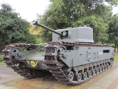Churchill Mark VII Crocodile Tank Portsmouth
