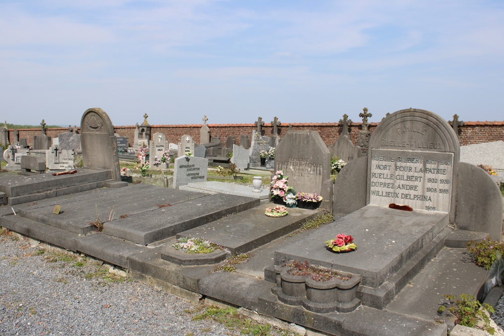 Belgische Oorlogsgraven Wihries