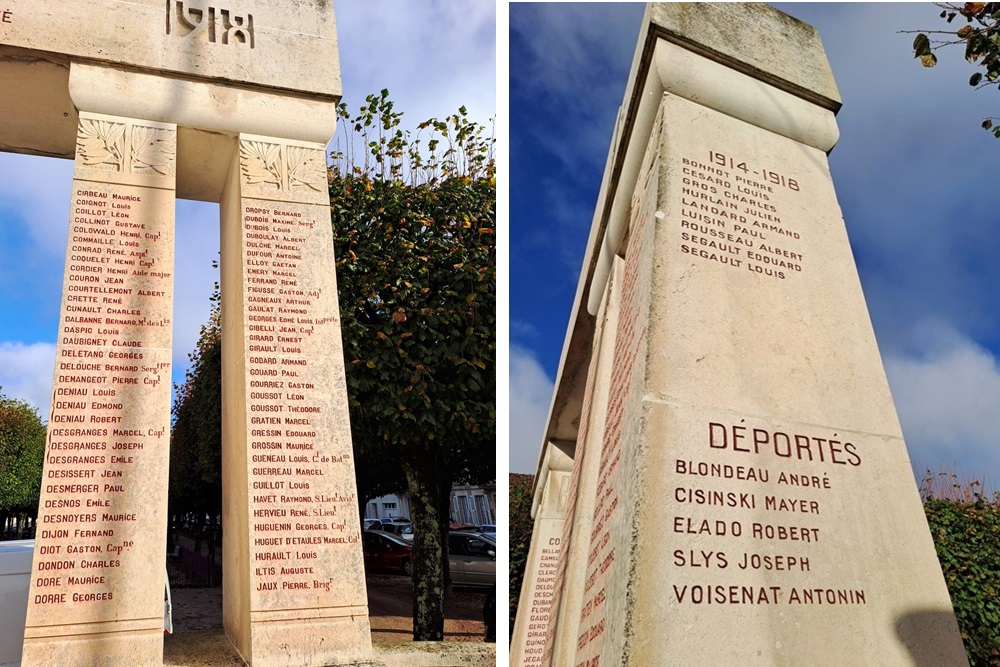 Oorlogsmonument Avallon #2