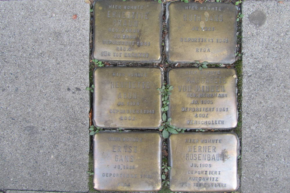 Stolpersteine Bonner Strae 33 #1