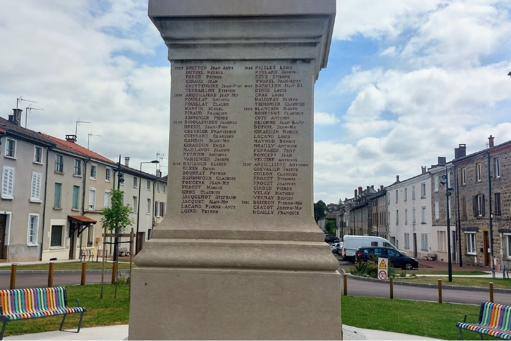 Oorlogsmonument Panissires #4