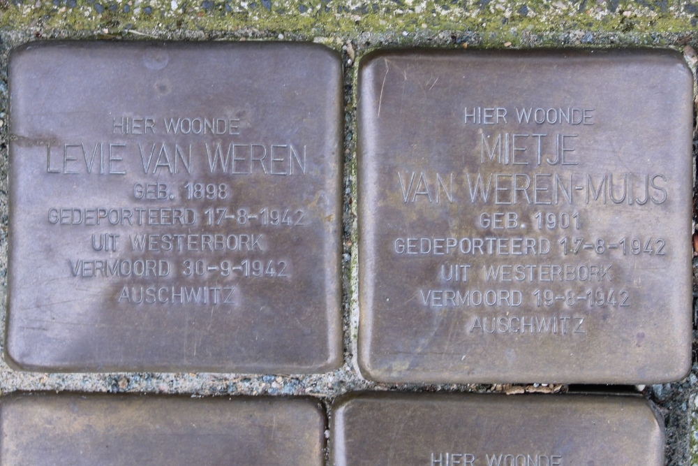 Stolpersteine van Heurnstraat 216 #2