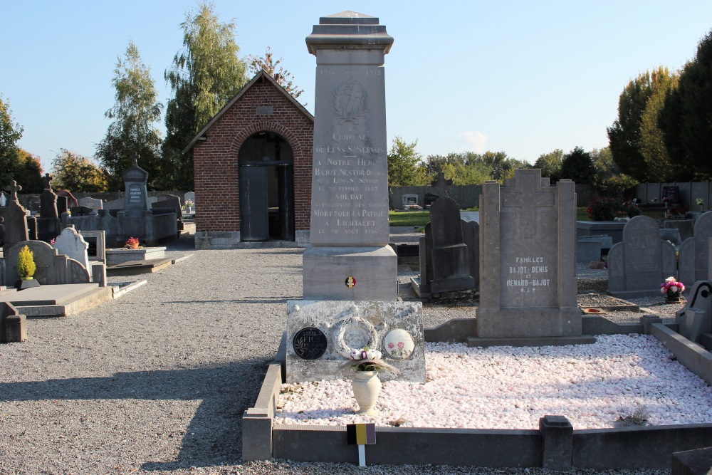 Belgian War Grave Lens-Saint-Servais