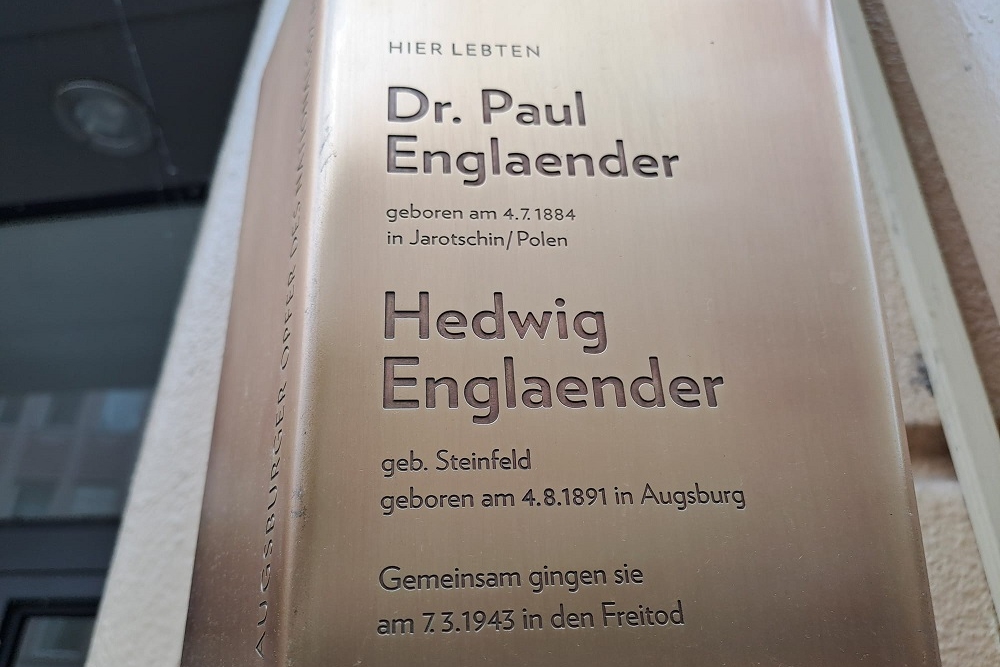 Gedenkteken Englaender Augsburg