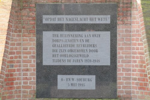 War Memorial Oost- en West Souburg #3