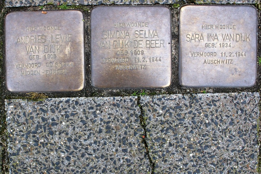 Stolpersteine Burgemeester de Raadtsingel 67 #2