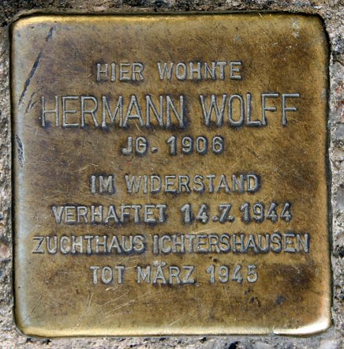 Stolperstein Riemannstrae 4