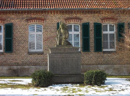 Monument Eerste Wereldoorlog Barnstdt
