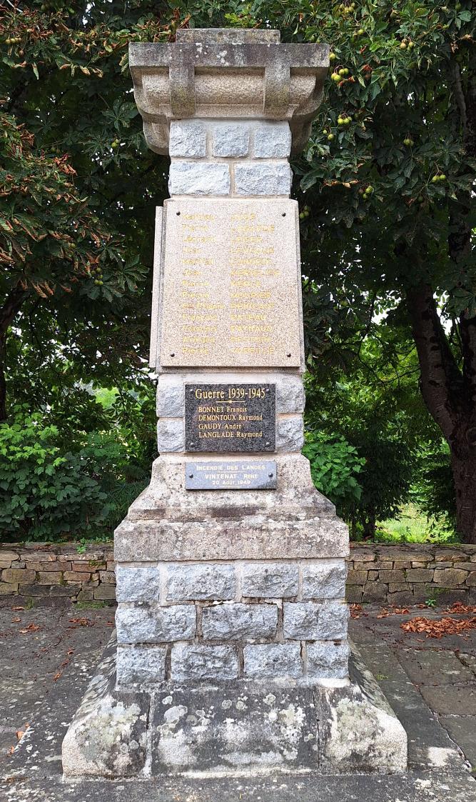 Oorlogsmonument Saint-Martin-de-Jussac #4