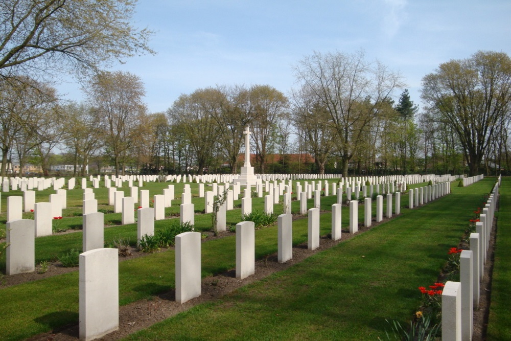 Adegem Canadian War Cemetery Adegem Maldegem