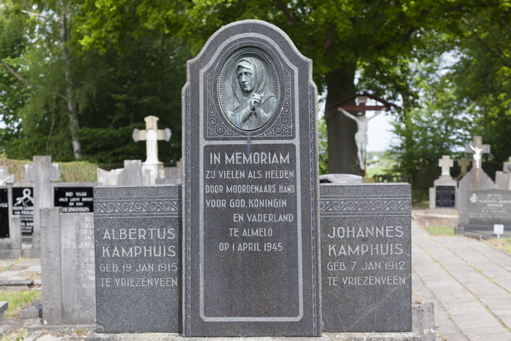 Nederlandse Oorlogsgraven Rooms Katholieke Begraafplaats Vriezenveen