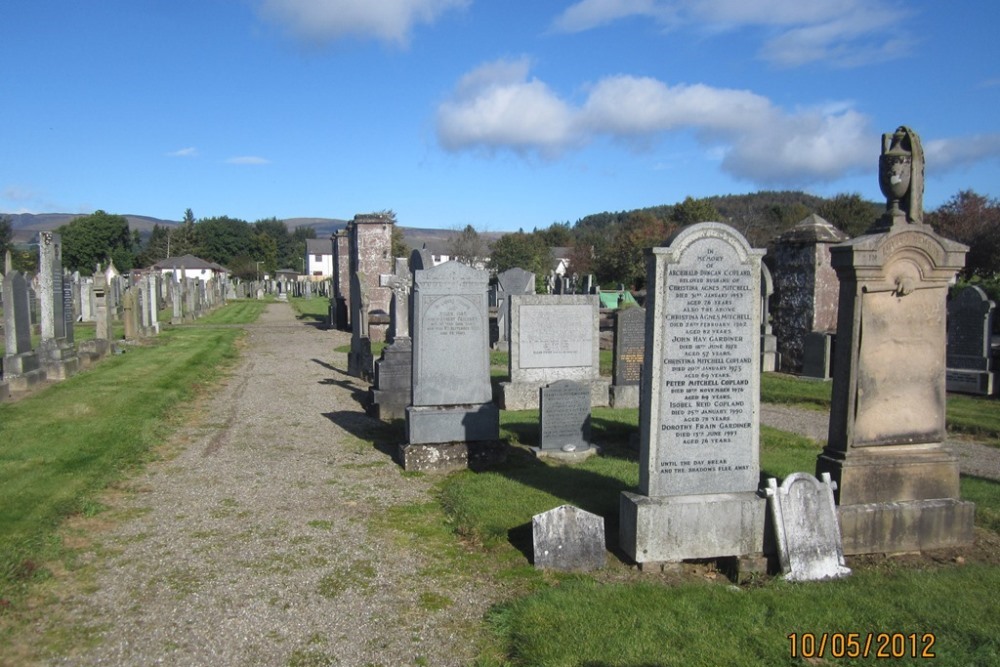 Commonwealth War Graves Crieff Cemetery