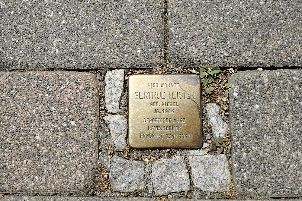 Stolperstein Wechselstrae 8 #3