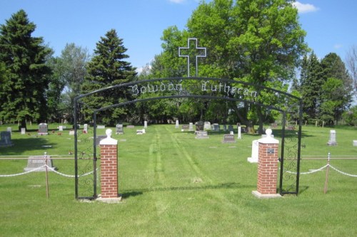 Oorlogsgraf van het Gemenebest Bowdon Lutheran Cemetery