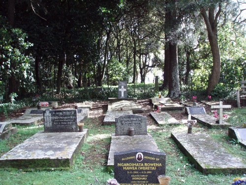 Commonwealth War Grave Wightman Road Maori Cemetery
