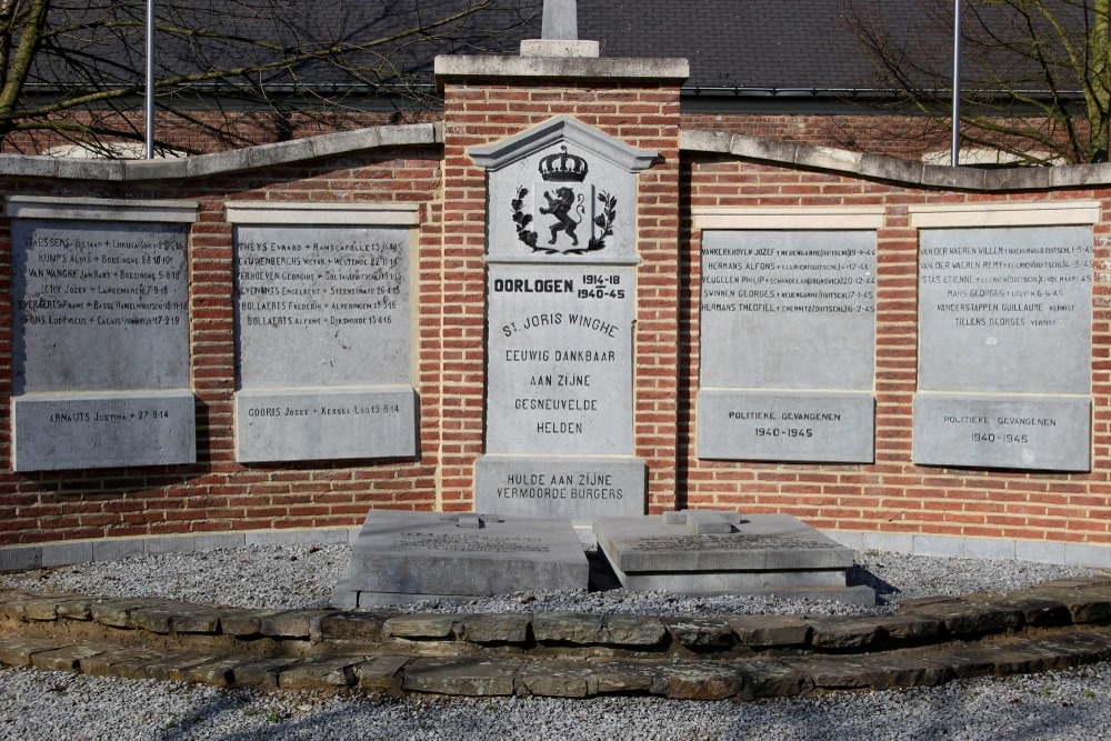 Belgische Oorlogsgraven Sint-Joris-Winge	