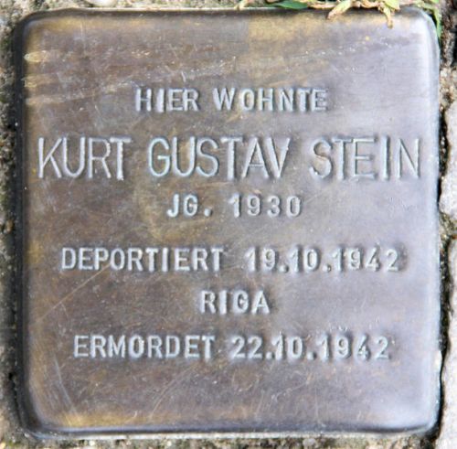 Stolpersteine Gossowstraße 1 #3