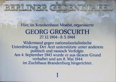 Memorial Georg Groscurth