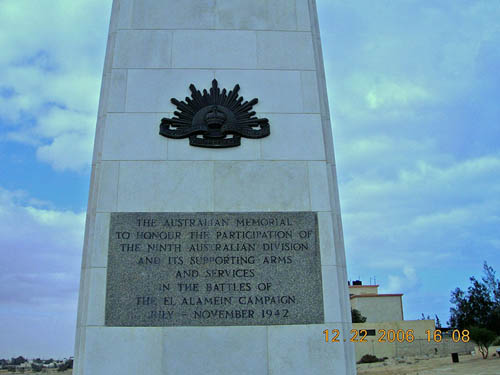 Australian War Memorial El Alamein