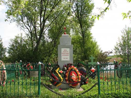 Mass Grave Soviet Soldiers Novosaratovka