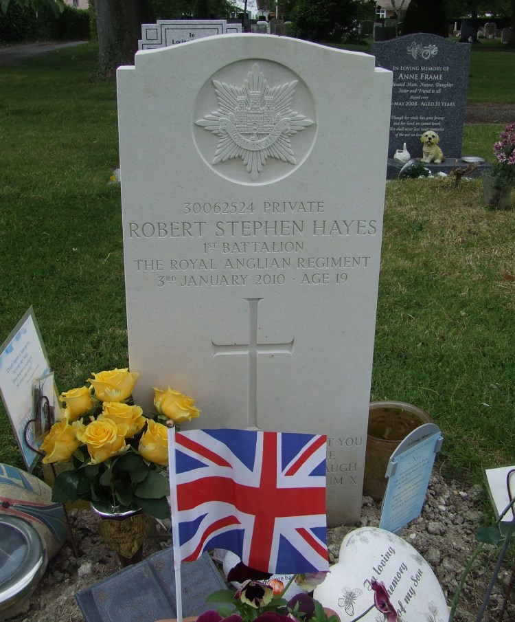 Brits Oorlogsgraf Burwell Cemetery