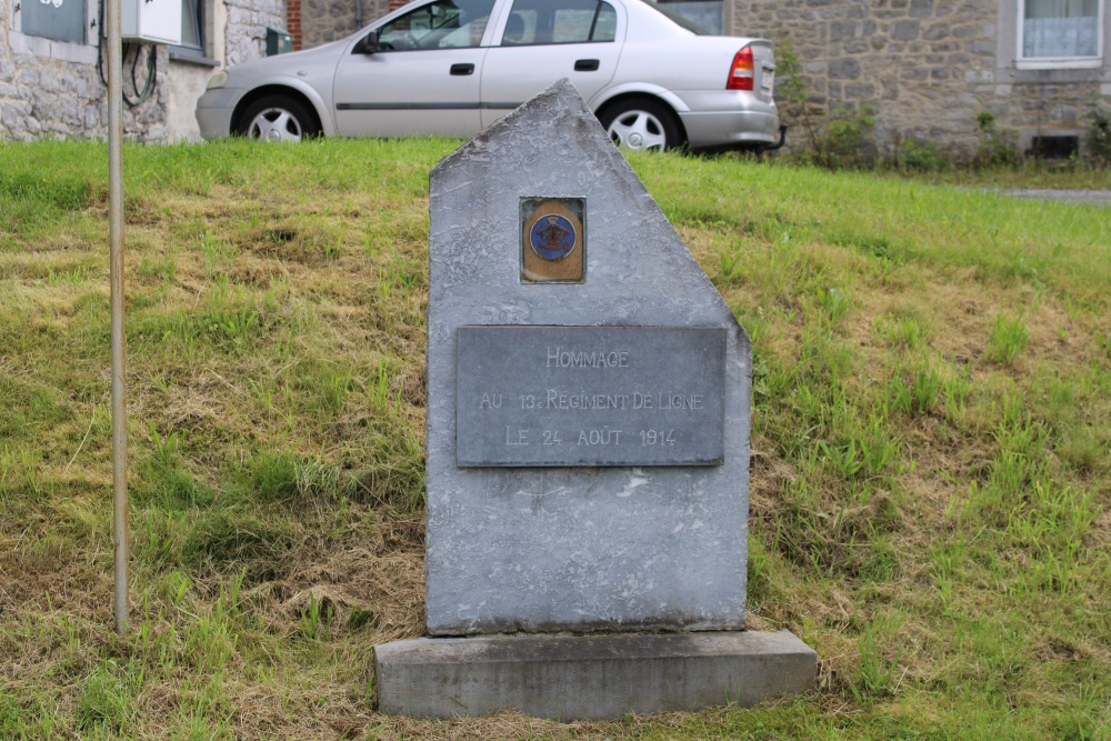 Monument 13de Linieregiment Ermeton-sur-Biert #2