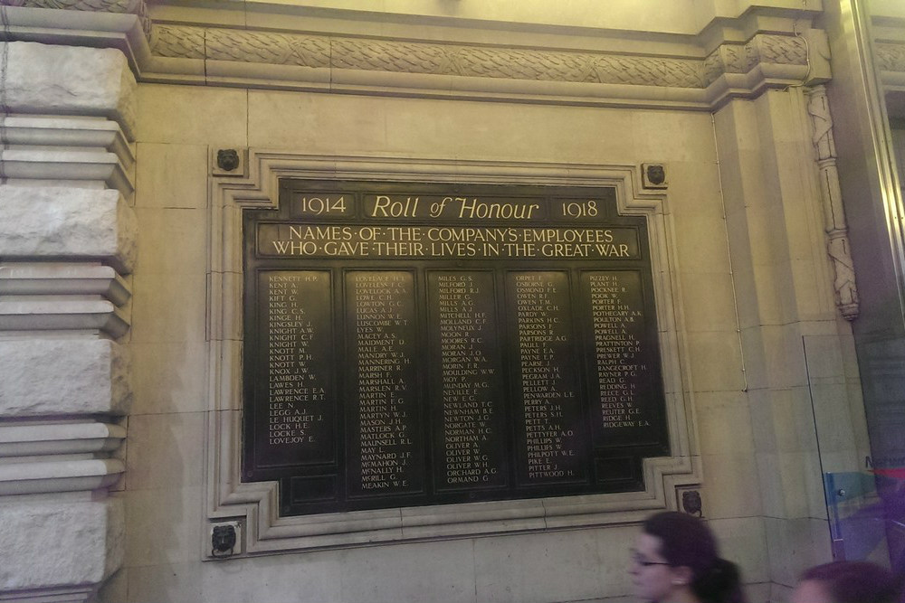 Gedenktekens Waterloo Station