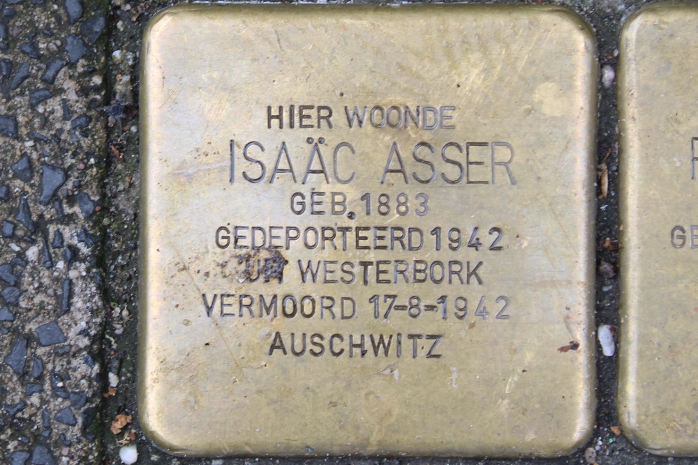 Stolpersteine Nieuwe Uilenburgerstraat 175 #2