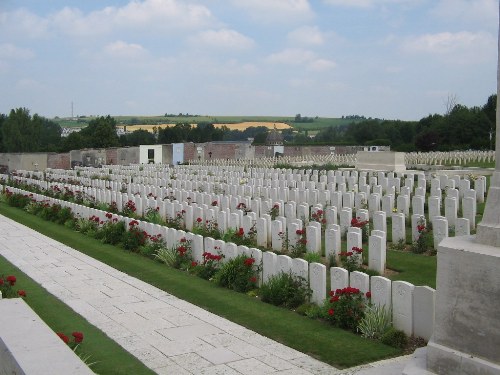 Commonwealth War Graves Doullens Extension No. 1