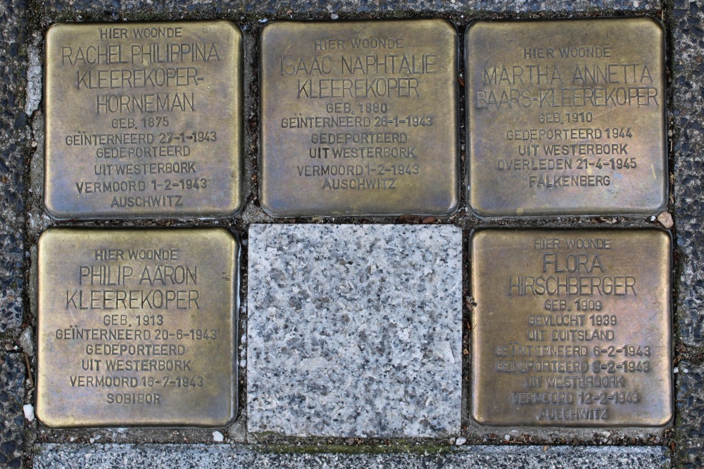 Stolpersteine Plantage Middenlaan 16 #2