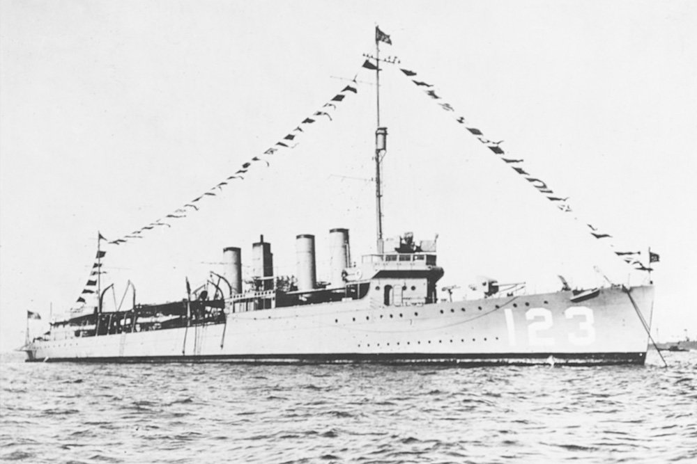 Scheepswrak USS Gamble (DD-123 / DM-15)
