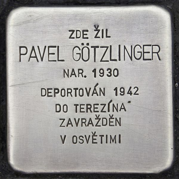 Stolpersteine Krapkova 439/34 #2