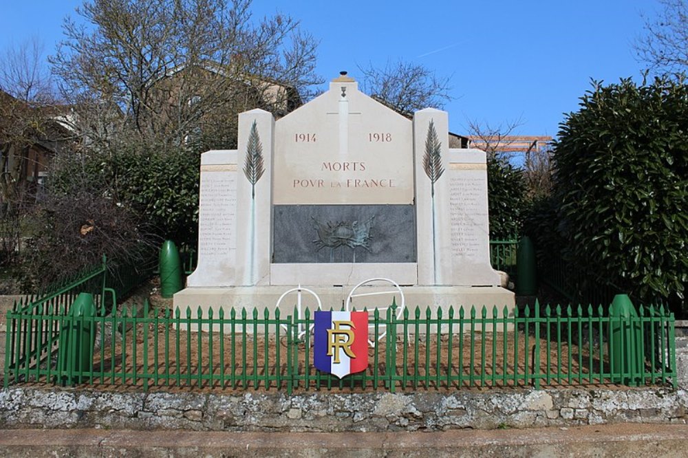 Monument Eerste Wereldoorlog Cenves