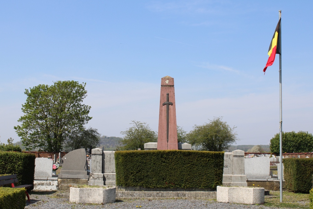 Belgian Graves Veterans Pronnes-lez-Binche Village