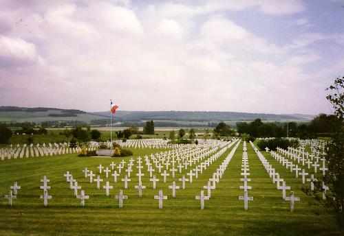 Franse Oorlogsbegraafplaats Dugny-sur-Meuse