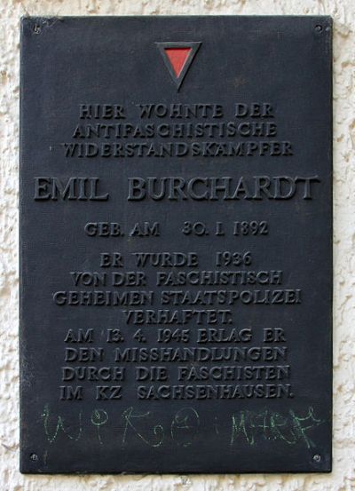 Gedenkteken Emil Burchardt