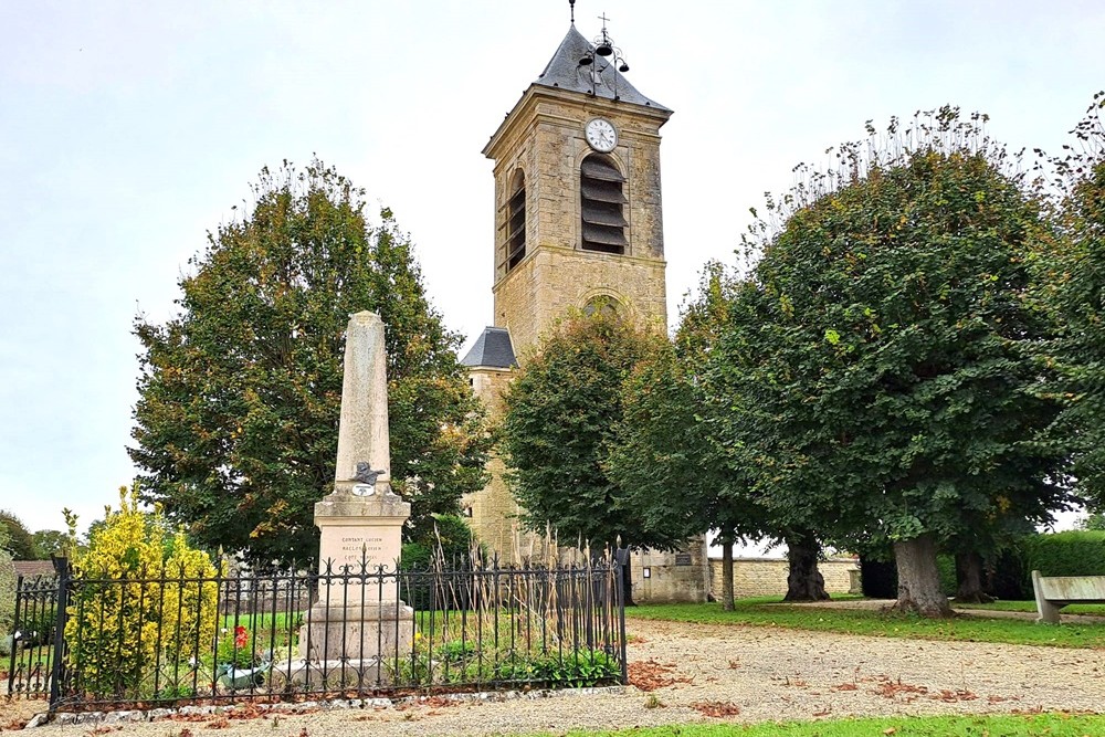 Oorlogsmonument Lantages